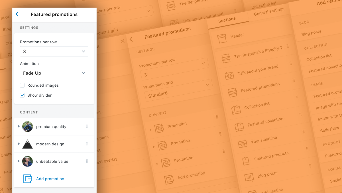 Promotion Section 20 ways to use the featured promotions section in your Shopify theme