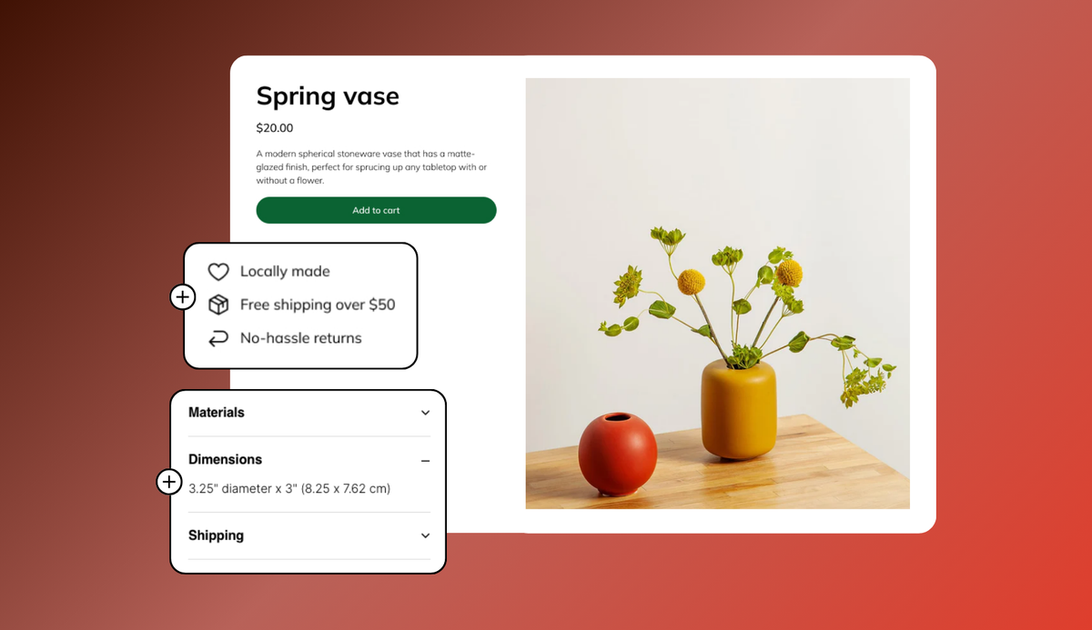 A new way to customize product pages: Blocks
