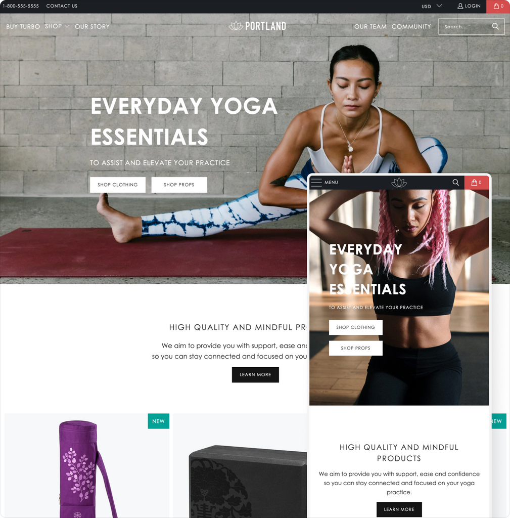 Turbo Shopify Theme / Portland