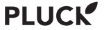 pluck logo monochromatic